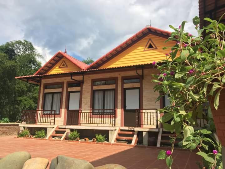 Mai Chau Xanh Bungalow Exteriör bild