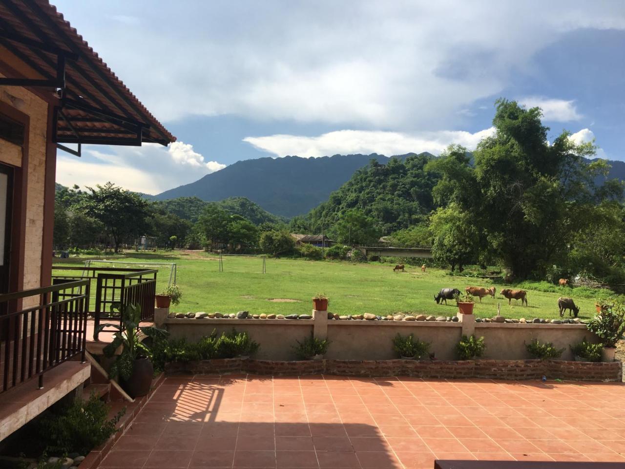 Mai Chau Xanh Bungalow Exteriör bild