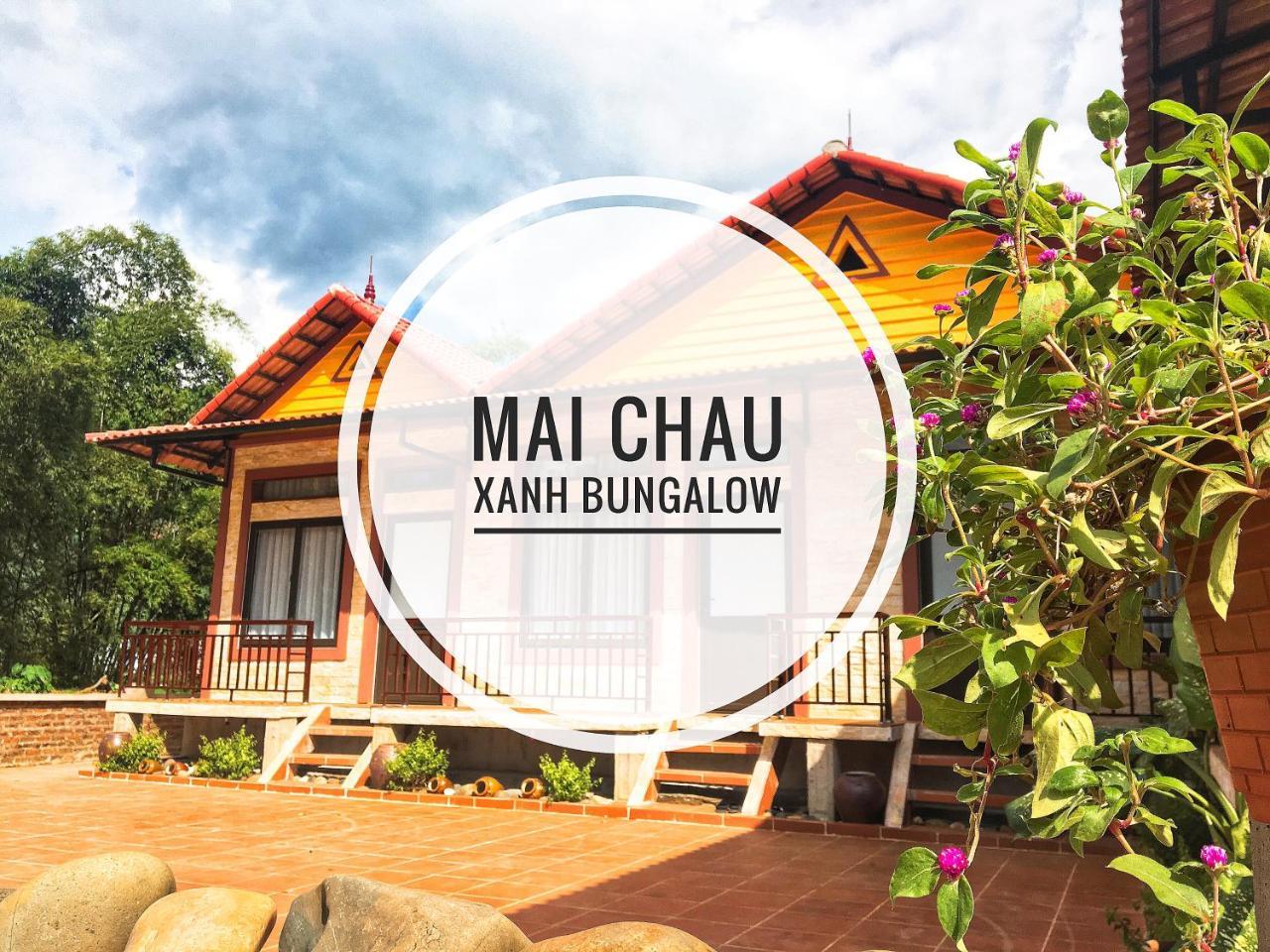 Mai Chau Xanh Bungalow Exteriör bild